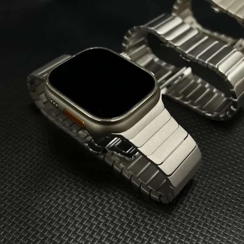 Bracelet acier pour Apple Watch Ultra 2 38 à 49 mm