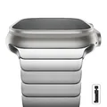 Bracelet acier pour Apple Watch Ultra 2 38 à 49 mm – Couleur du bracelet Argent