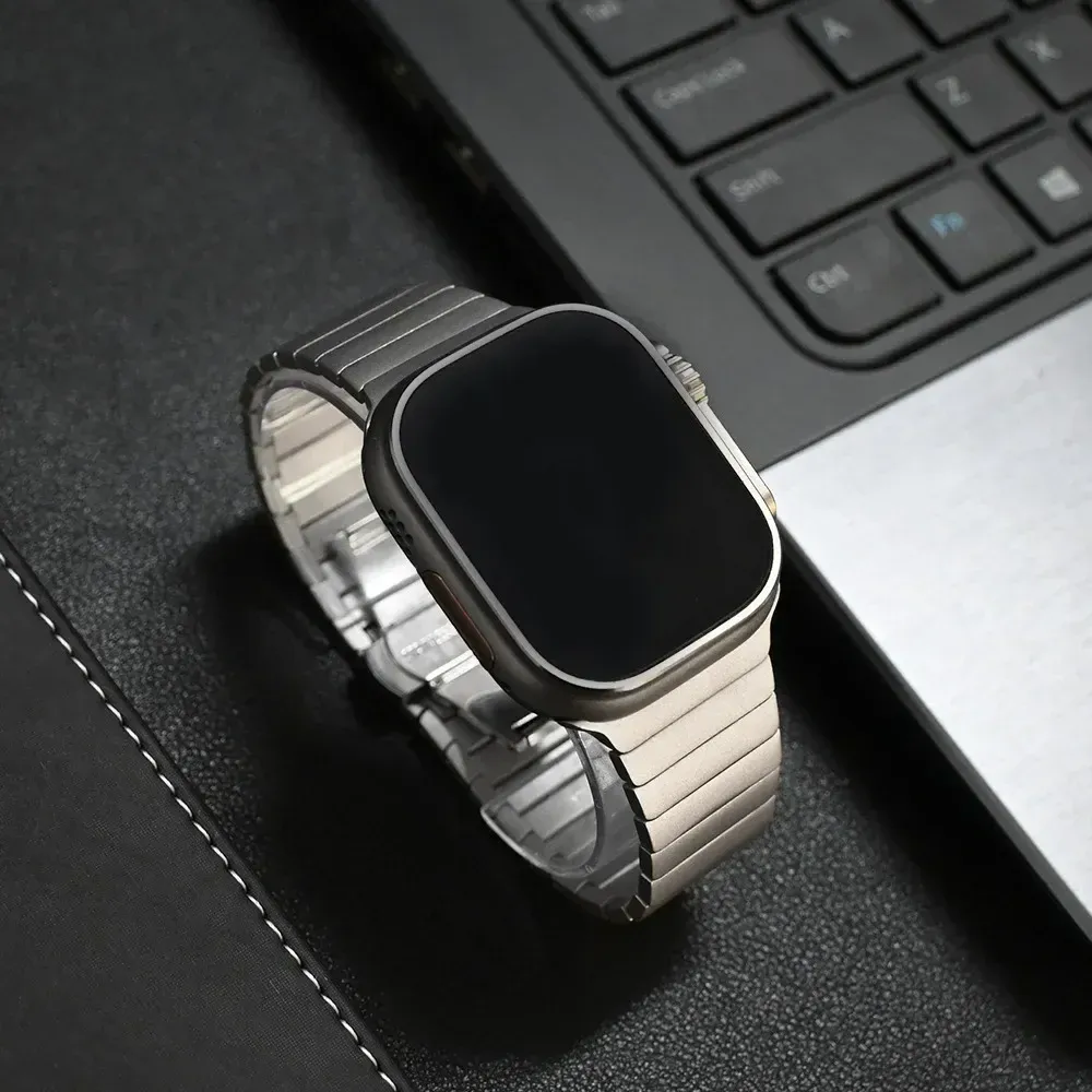 Bracelet acier pour Apple Watch Ultra 2 38 à 49 mm