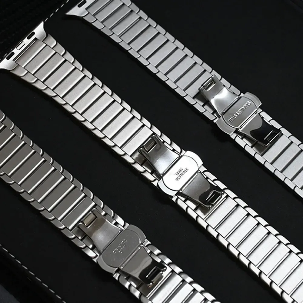 Bracelet acier pour Apple Watch Ultra 2 38 à 49 mm