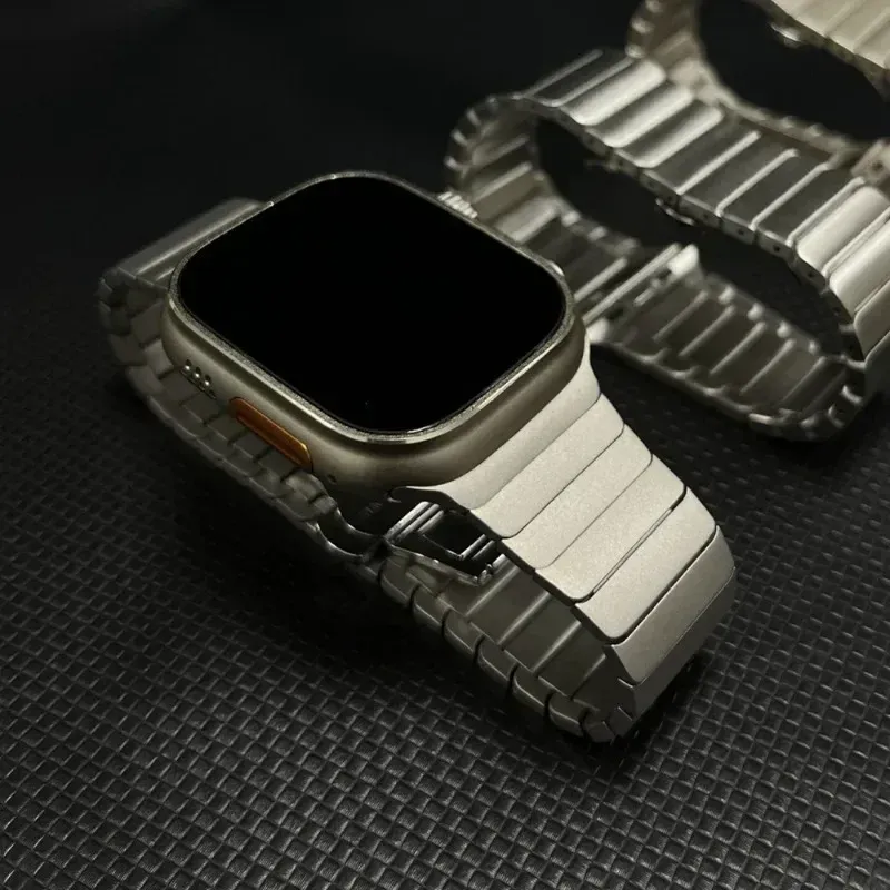 Bracelet acier pour Apple Watch Ultra 2 38 à 49 mm