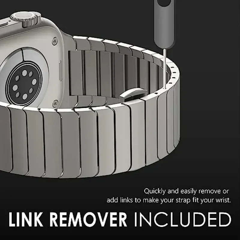 Bracelet acier pour Apple Watch Ultra 2 38 à 49 mm