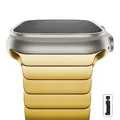 Bracelet acier pour Apple Watch Ultra 2 38 à 49 mm – Couleur du bracelet golden