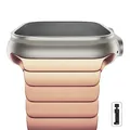 Bracelet acier pour Apple Watch Ultra 2 38 à 49 mm – Couleur du bracelet rose gold
