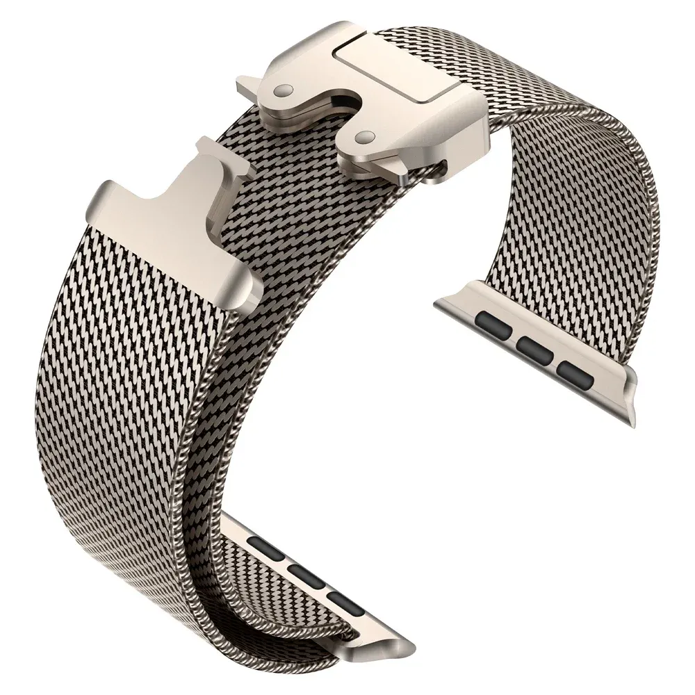 Bracelet acier pour Apple Watch Ultra 38 à 49 mm