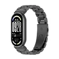 Bracelet acier pour Mi Band 11 10 9 8 Milanese – Color 3 Beads Black 1
