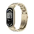 Bracelet acier pour Mi Band 11 10 9 8 Milanese – Color 3 Beads LightGold 1