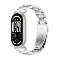 Bracelet acier pour Mi Band 11 10 9 8 Milanese – Color 3 Beads Silver 1