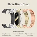 Bracelet acier pour Mi Band 11 10 9 8 Milanese – 5