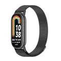 Bracelet acier pour Mi Band 11 10 9 8 Milanese – Color Magnetic Black