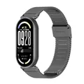 Bracelet acier pour Mi Band 11 10 9 8 Milanese – Color Milan Black 1