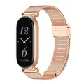 Bracelet acier pour Mi Band 11 10 9 8 Milanese – Color Milan GT4 Rose Gold