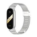 Bracelet acier pour Mi Band 11 10 9 8 Milanese – Color Milan Silver