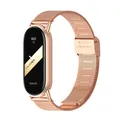 Bracelet acier pour Mi Band 11 10 9 8 Milanese – Color Milanese Rose Gold