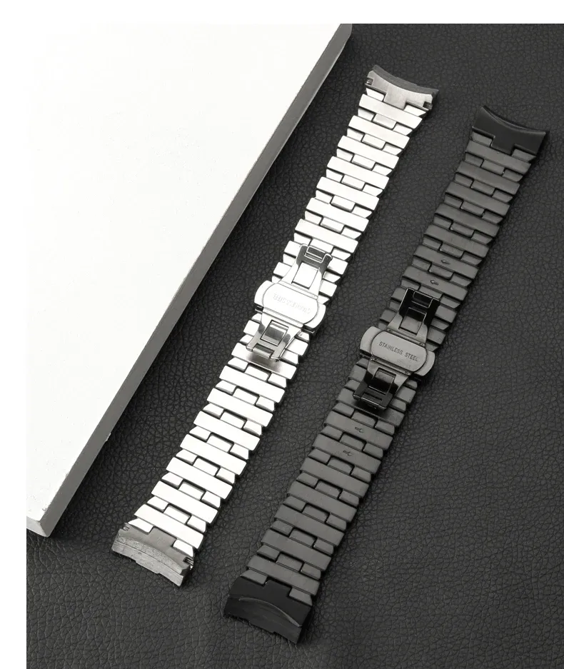 Bracelet acier pour montre 22 à 24 mm