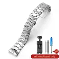 Bracelet acier pour montre 22 à 24 mm – Couleur du bracelet Steel