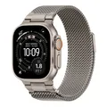 Bracelet boucle milanaise 38 à 49 mm pour Apple Watch – Couleur du bracelet All Titanium