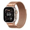 Bracelet boucle milanaise 38 à 49 mm pour Apple Watch – Couleur du bracelet Rose gold
