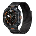 Bracelet boucle milanaise 40 à 47 mm pour Samsung Galaxy – Couleur du bracelet Black