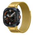 Bracelet boucle milanaise 40 à 47 mm pour Samsung Galaxy – Couleur du bracelet Gold