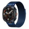 Bracelet boucle milanaise 40 à 47 mm pour Samsung Galaxy – Couleur du bracelet Midnight Blue
