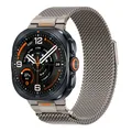 Bracelet boucle milanaise 40 à 47 mm pour Samsung Galaxy – Couleur du bracelet Titanium
