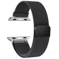 Bracelet boucle milanaise pour Apple Watch 38 à 49 mm – Couleur du bracelet black 2