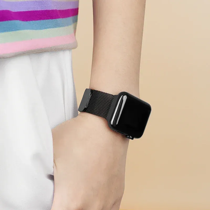Bracelet boucle milanaise pour Apple Watch 38 à 49 mm