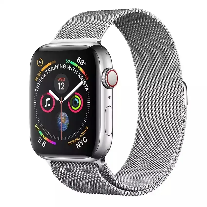 Bracelet boucle milanaise pour Apple Watch 38 à 49 mm