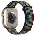 Bracelet boucle nylon pour Apple Watch 38 à 49 mm – Band Color 10 Black Color