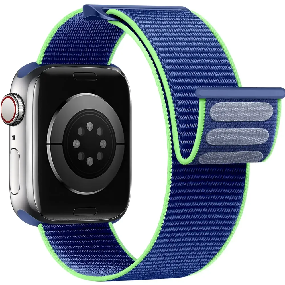 Bracelet boucle nylon pour Apple Watch 38 à 49 mm