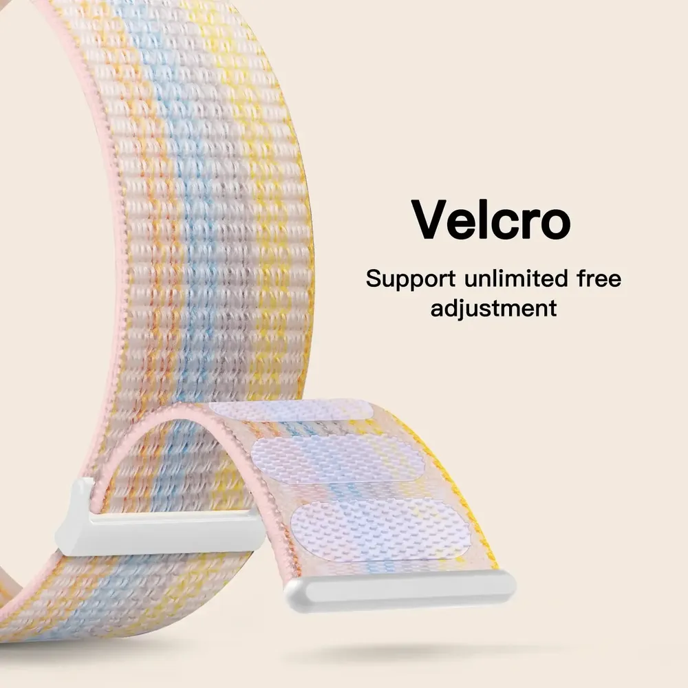 Bracelet boucle nylon pour Apple Watch 38 à 49 mm