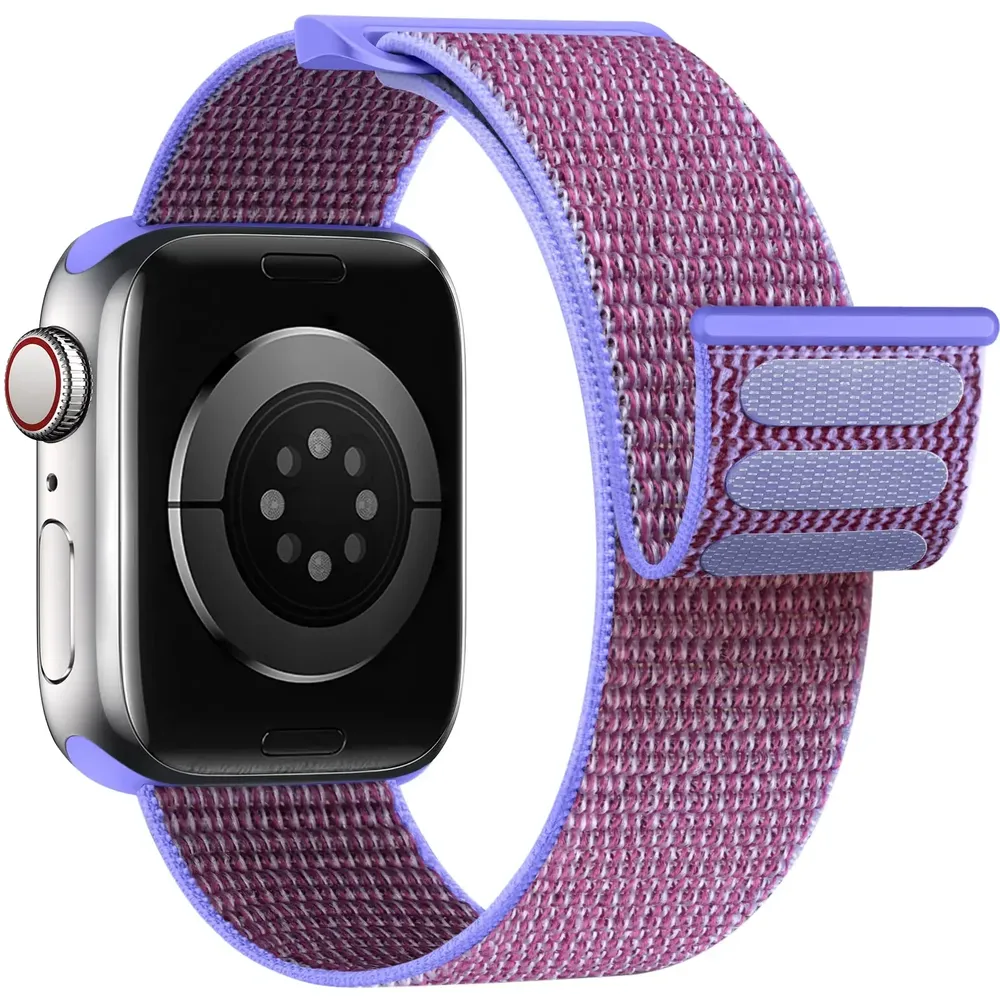 Bracelet boucle nylon pour Apple Watch 38 à 49 mm