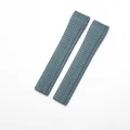 Bracelet caoutchouc 19 à 21 mm pour Patek Philippe – Band Color grey-No buckle
