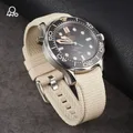 Bracelet caoutchouc 20 à 22 mm à libération rapide – 1