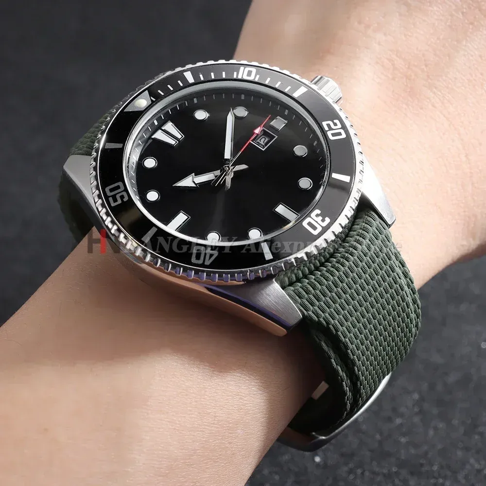 Bracelet caoutchouc 20 à 22 mm à libération rapide