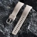Bracelet caoutchouc 20 à 22 mm à libération rapide – Couleur du bracelet White