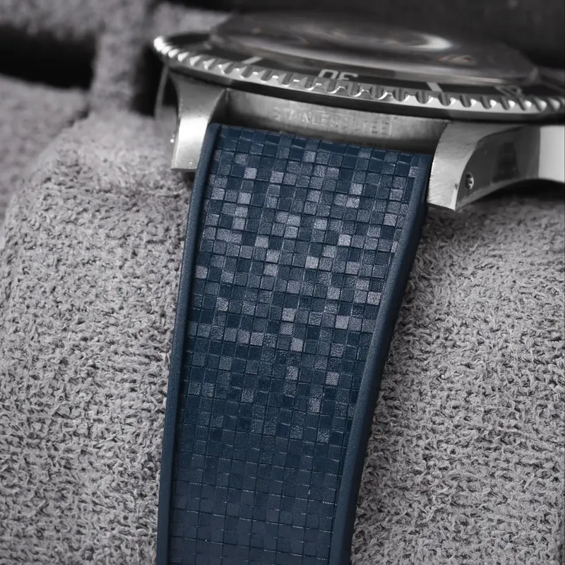 Bracelet caoutchouc FKM 18 à 24 mm à dégagement rapide