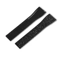 Bracelet caoutchouc FKM 18 à 24 mm à dégagement rapide – Couleur du bracelet Black