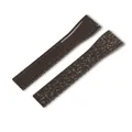 Bracelet caoutchouc FKM 18 à 24 mm à dégagement rapide – Couleur du bracelet Brown