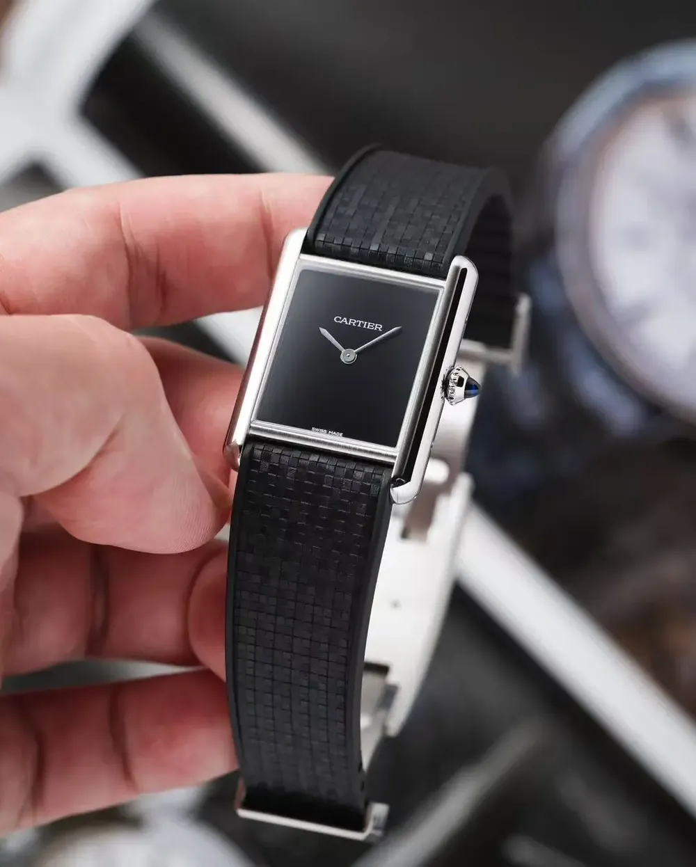 Bracelet caoutchouc FKM 18 à 24 mm à dégagement rapide