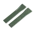 Bracelet caoutchouc FKM 18 à 24 mm à dégagement rapide – Couleur du bracelet Green
