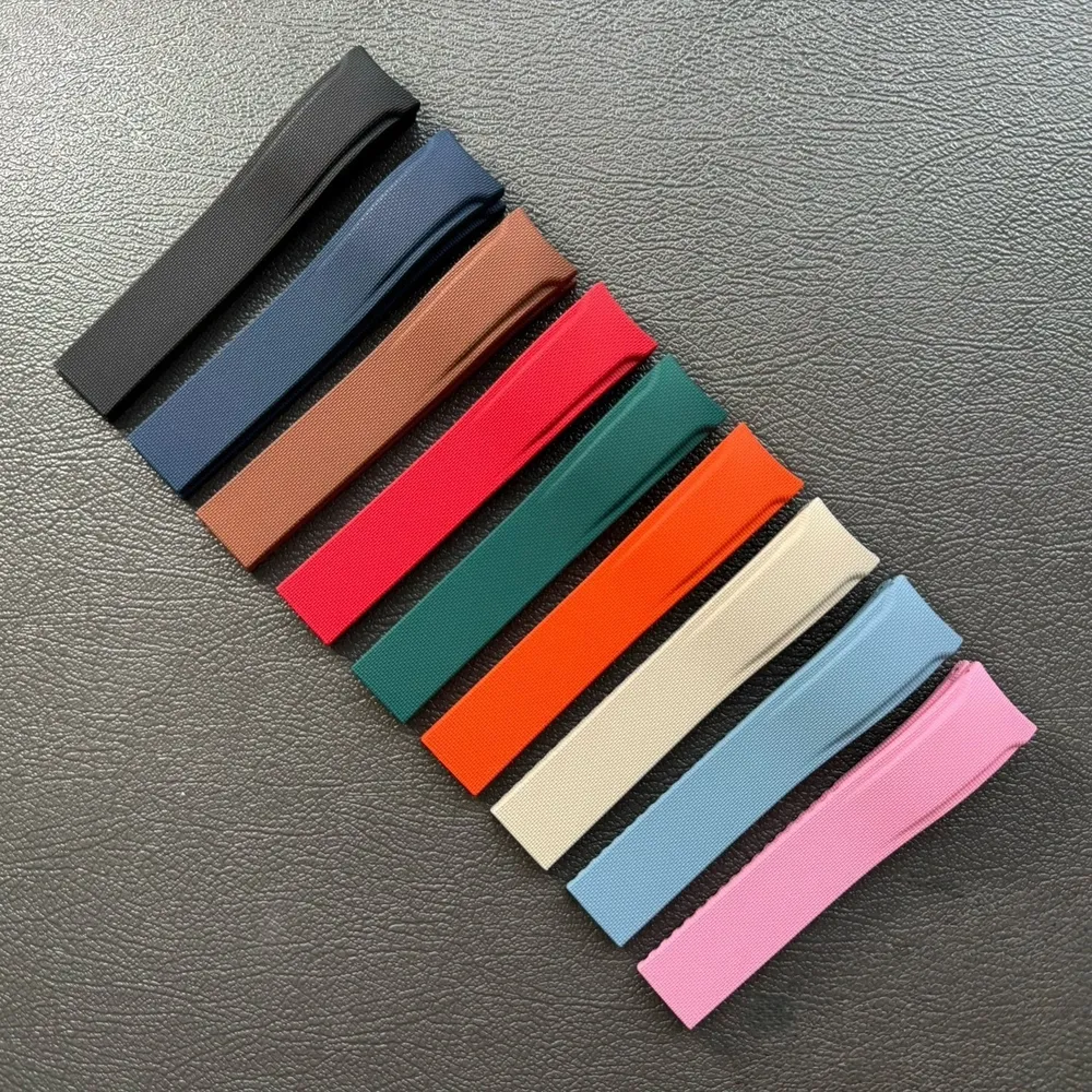 Bracelet caoutchouc FKM 20 à 22 mm Omega Tudor