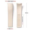 Bracelet caoutchouc FKM pour montre 18 à 24 mm – 6