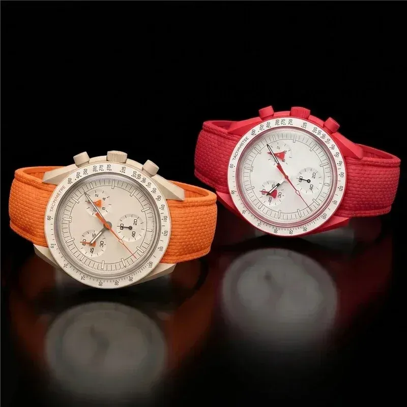 Bracelet caoutchouc FKM pour montre 18 à 24 mm
