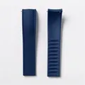 Bracelet caoutchouc FKM pour montre 18 à 24 mm – Couleur du bracelet Royal blue-No buckle