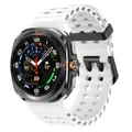 Bracelet caoutchouc pour Samsung Galaxy Watch 7 et 8 Ultra – Couleur du bracelet White