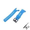 Bracelet caoutchouc pour Suunto 5 Spartan Trainer 22 mm – Couleur du bracelet Black buckle