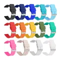 Bracelet caoutchouc silicone 12 à 24 mm souple étanche – 2