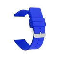 Bracelet caoutchouc silicone 12 à 24 mm souple étanche – Couleur du bracelet Dark blue